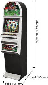 misure slot machine